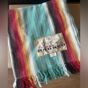 Bronco Baja blanket